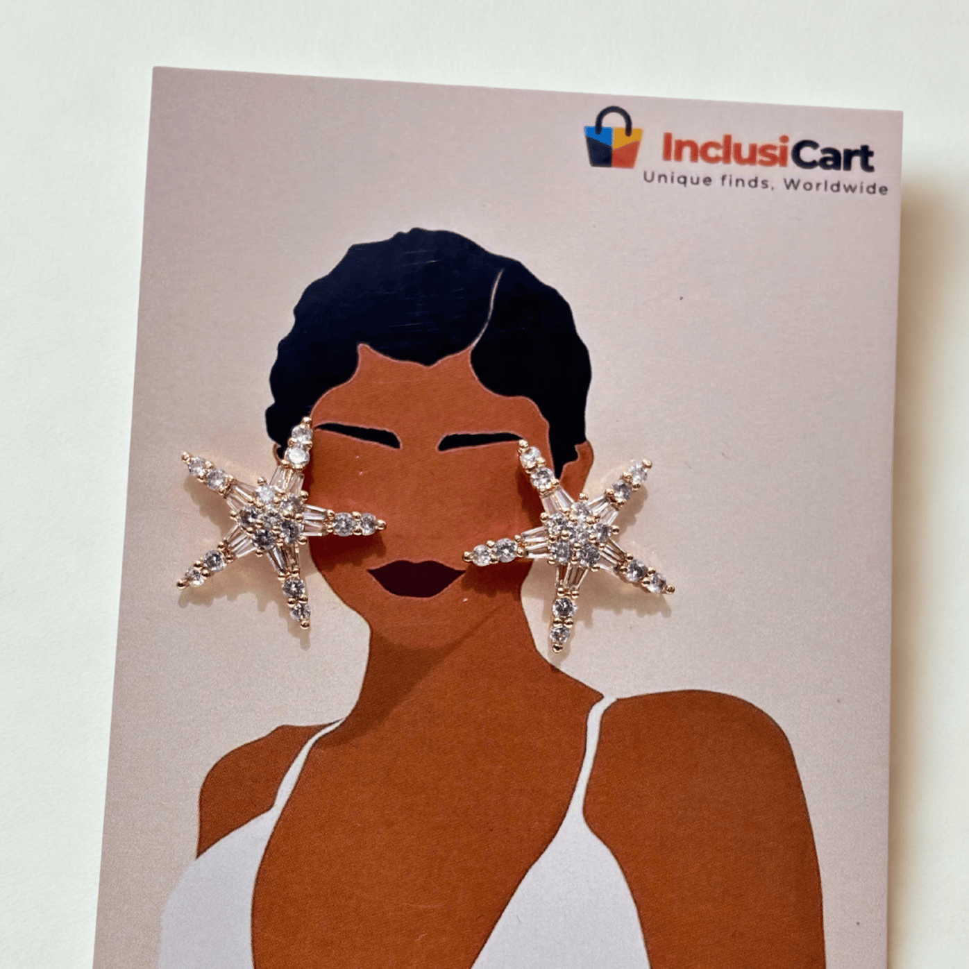 Starfish grace stud earrings