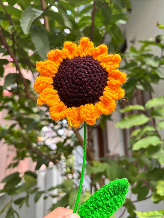Sunflower Crochet Flower