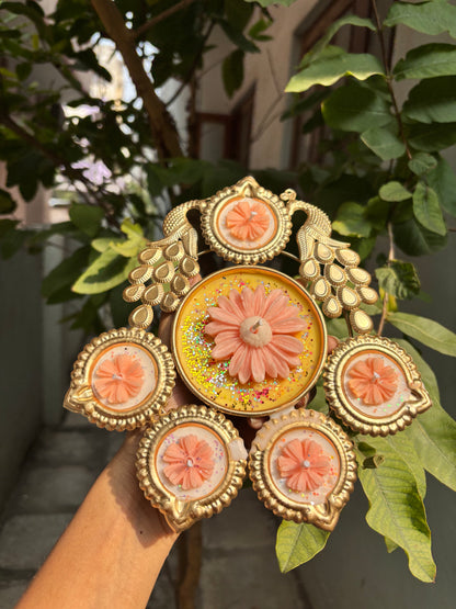 Sunflower Urli Scented Candle