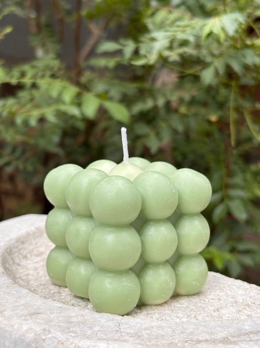 Tea Tree Bubble Candle Big