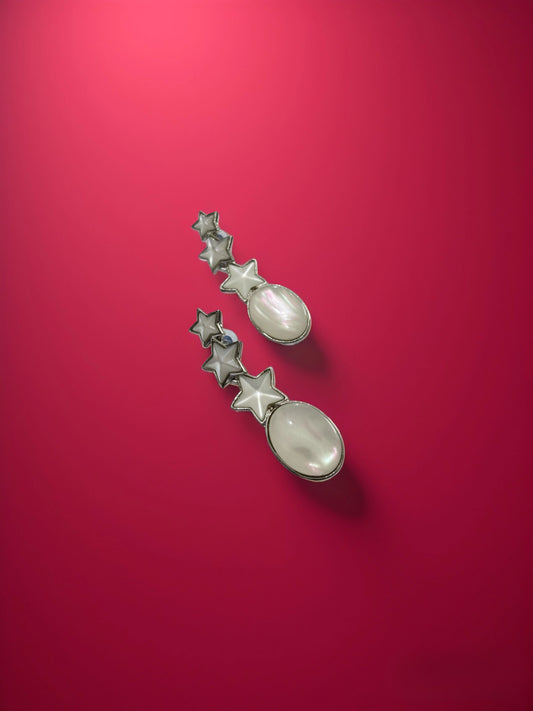 Twilight Star Pearl Earrings