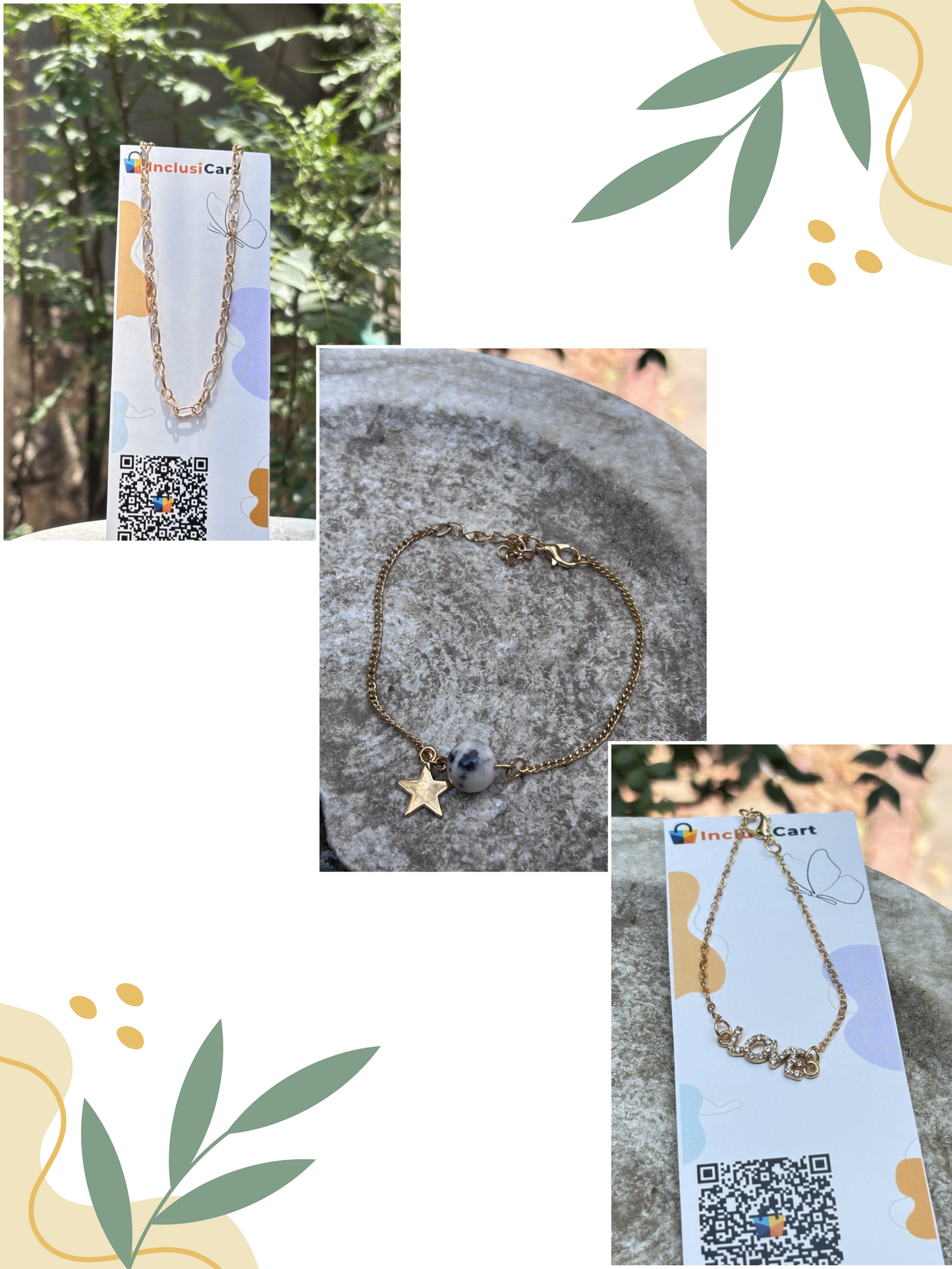 Anti-tarnish Bracelet Set of 3 | Combo