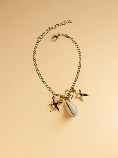 Ocean Bliss Bracelet | Twisted Heart Ring | Combo